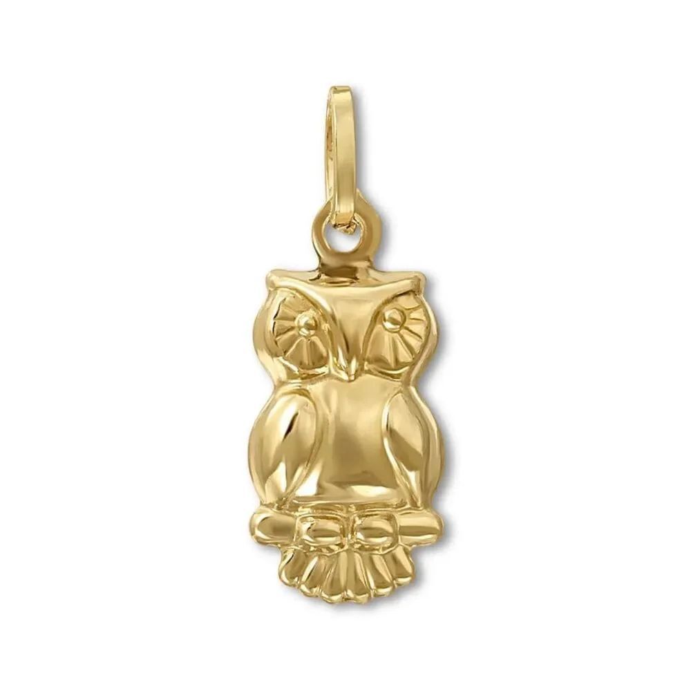 14KβGold Owl Pendant | Symbol of Wisdom & Knowledge By Tehrani Jewelry